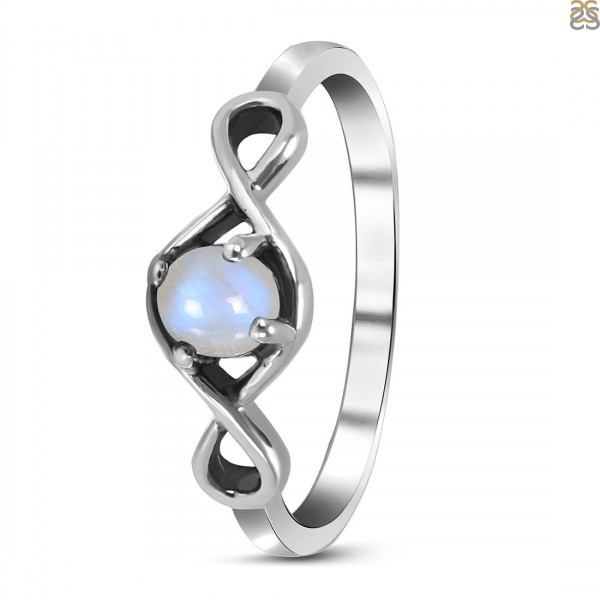 Moonstone Ring For Engagement Ceremony